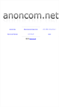 Mobile Screenshot of anoncom.net